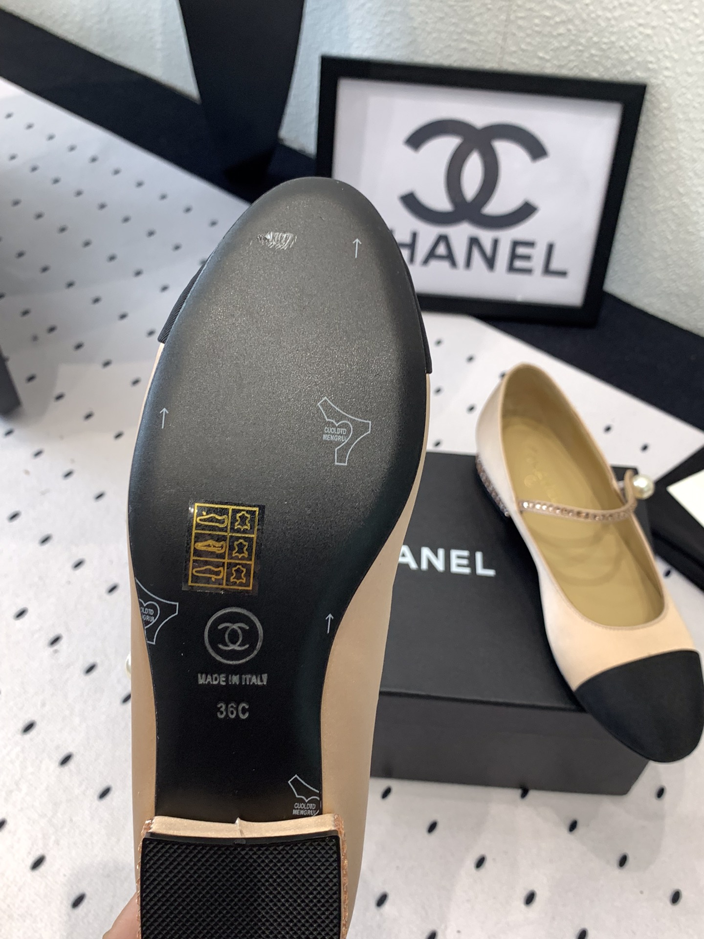 Chanel Leather flats shoes 9 Chanel Leather flats shoes - Image 9