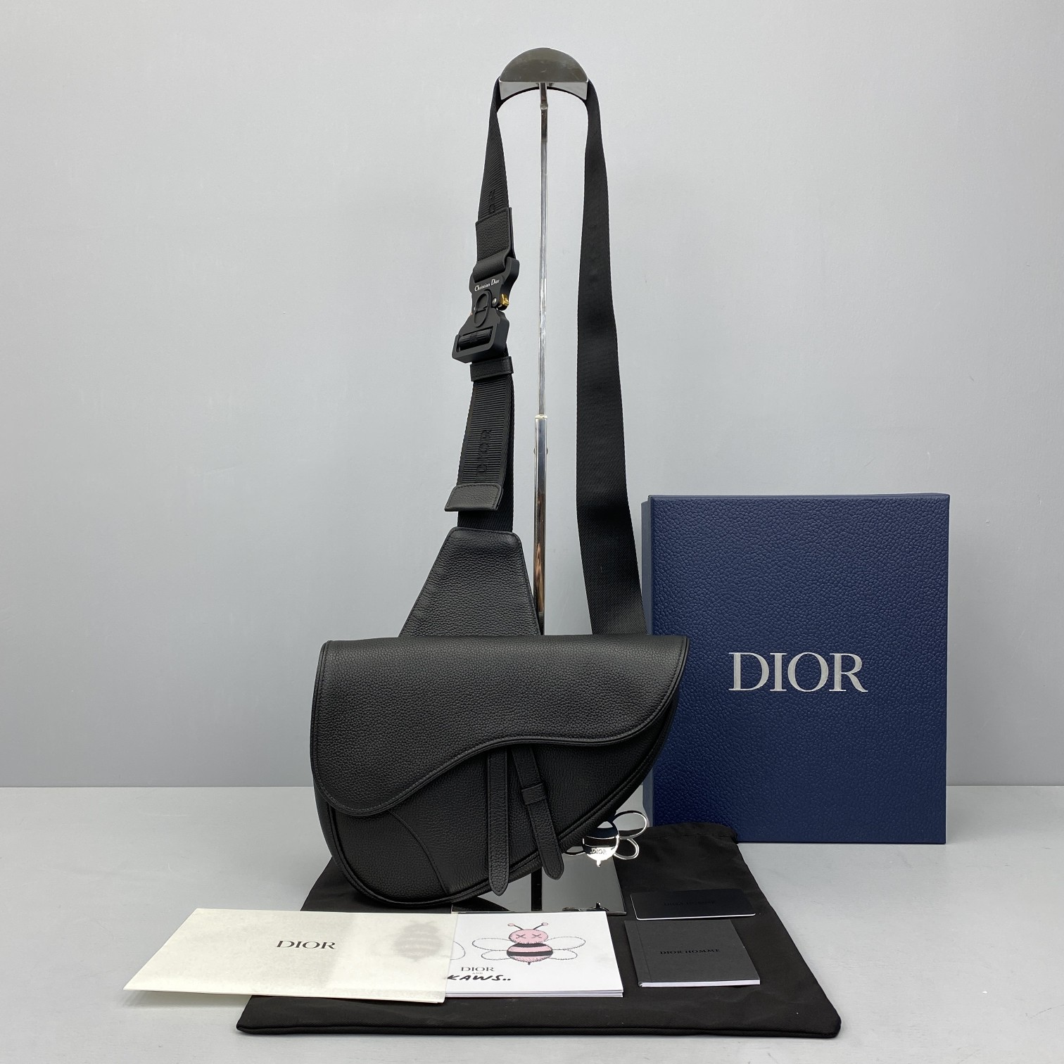 BooPlus 20 Dior Saddle Bag with Strap 20x28.6x5cm