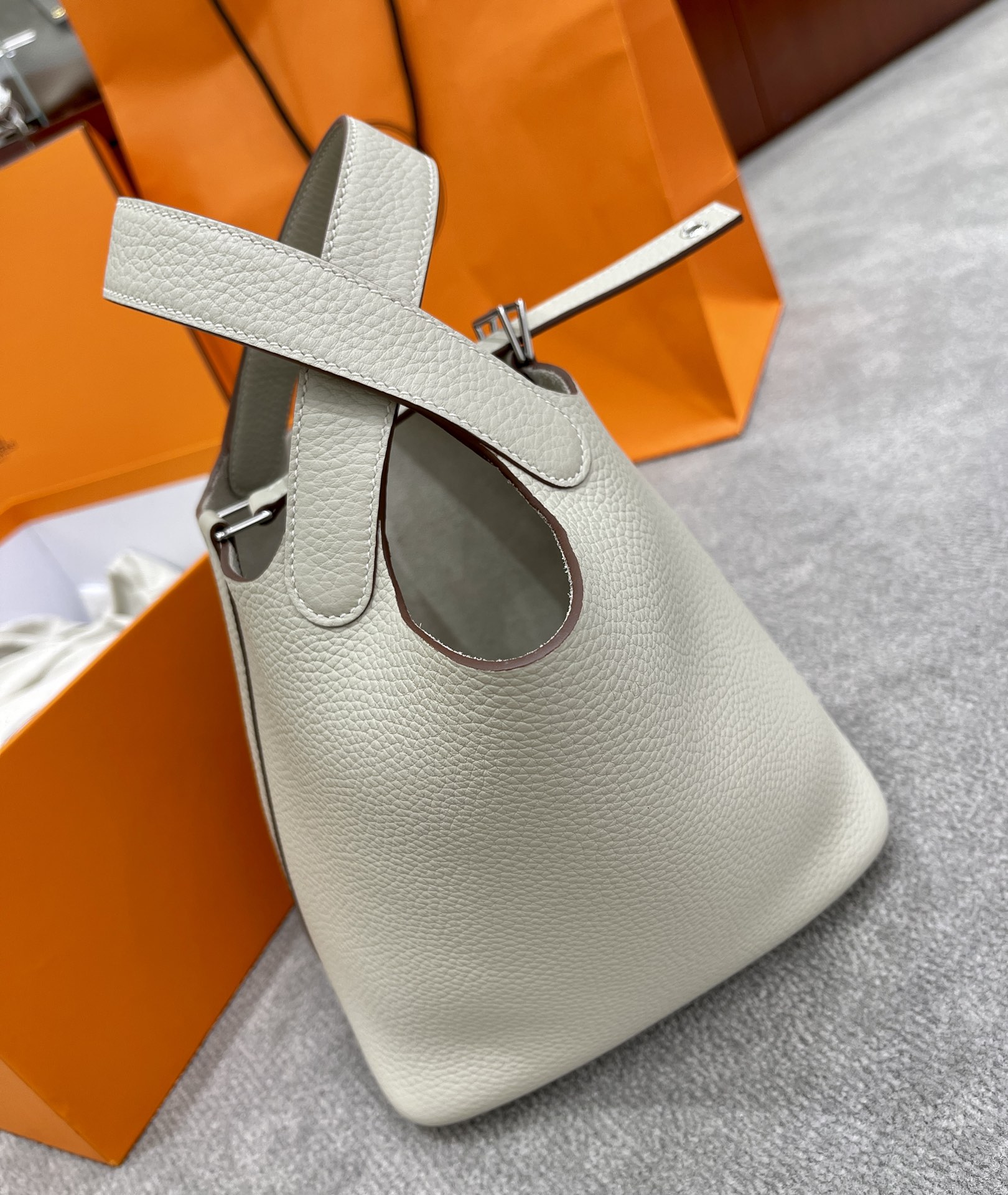 Hermès Picotin leather tote cm18 8 Hermès Picotin leather tote cm18 - Image 8