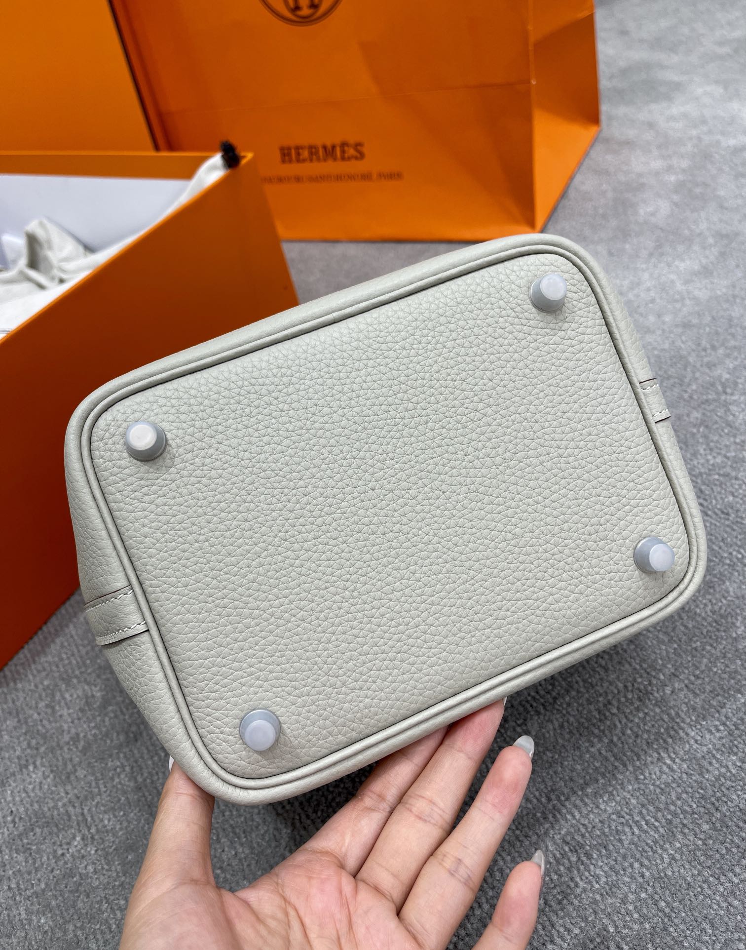 Hermès Picotin leather tote cm18 3 Hermès Picotin leather tote cm18 - Image 3