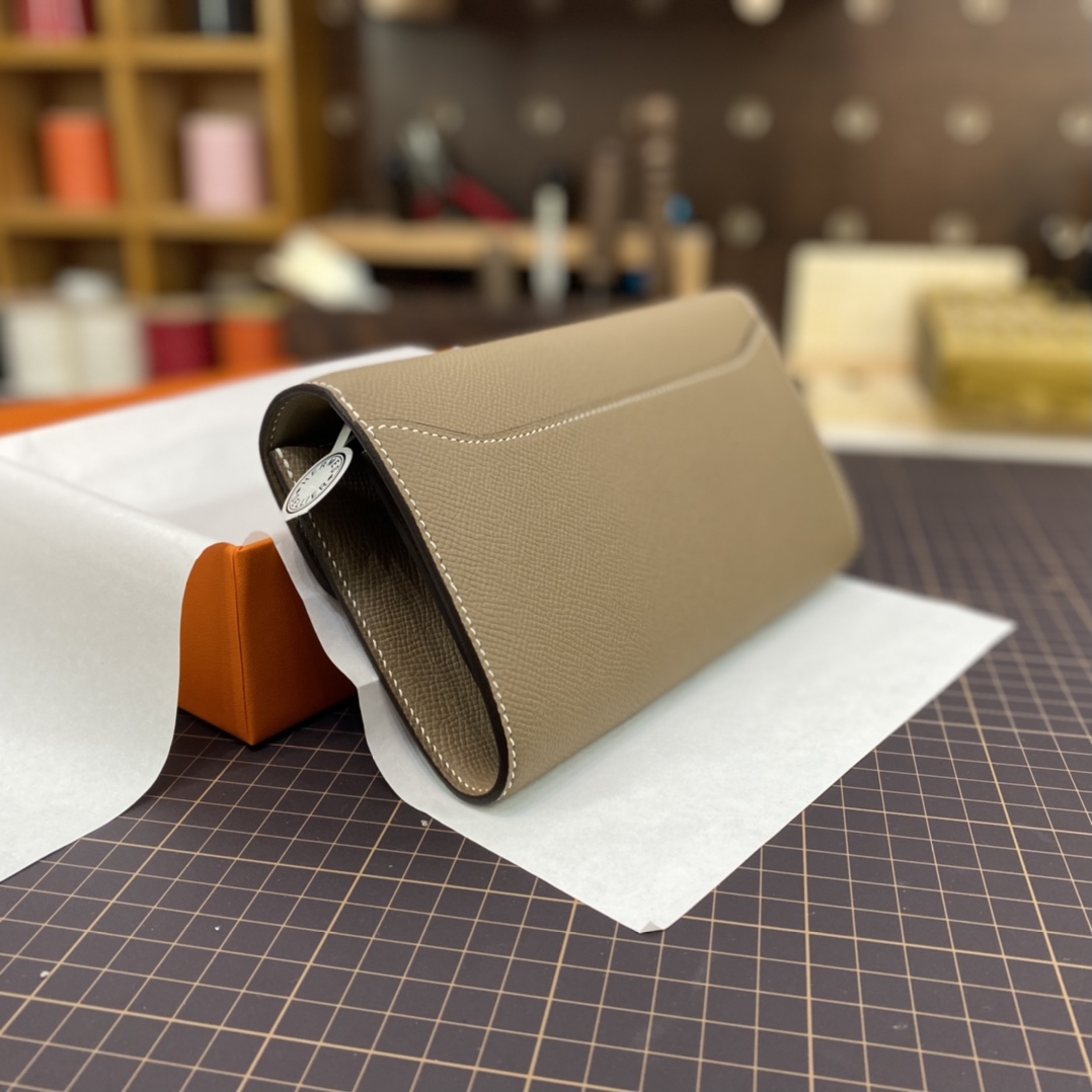 Hermès Evercolor Constance To Go Wallet 20x12x3.5cm 3 Hermès Evercolor Constance To Go Wallet 20x12x3.5cm - Image 3