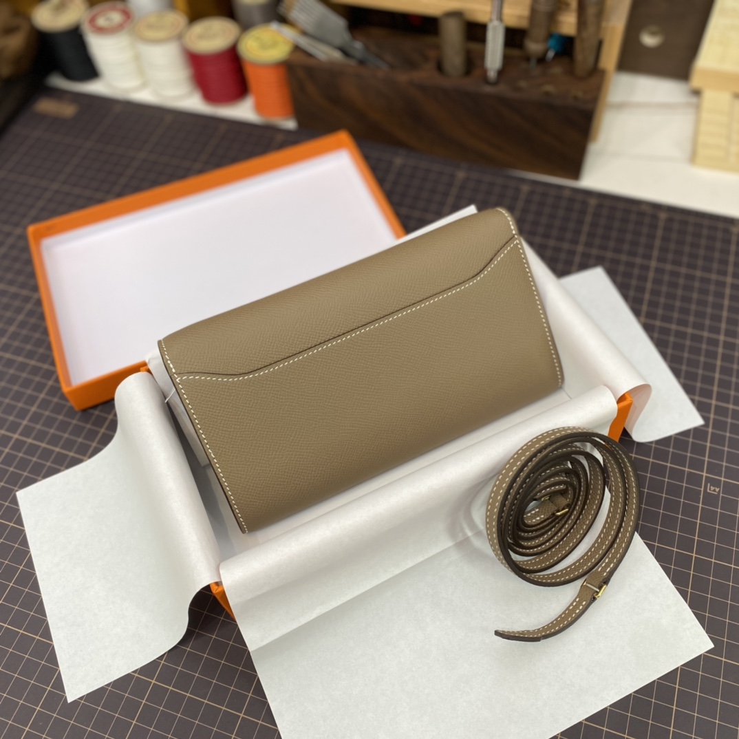 Hermès Evercolor Constance To Go Wallet 20x12x3.5cm 5 Hermès Evercolor Constance To Go Wallet 20x12x3.5cm - Image 5