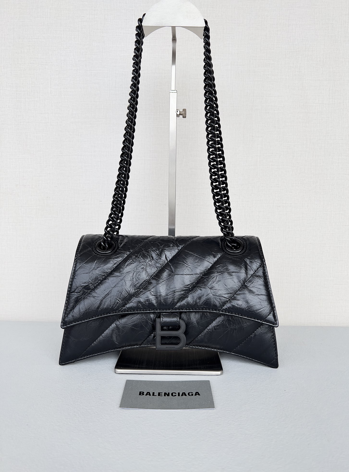 Balenciagα Crush Chain Bag Length 31.0 x height 19.8 x width 6.9 cm