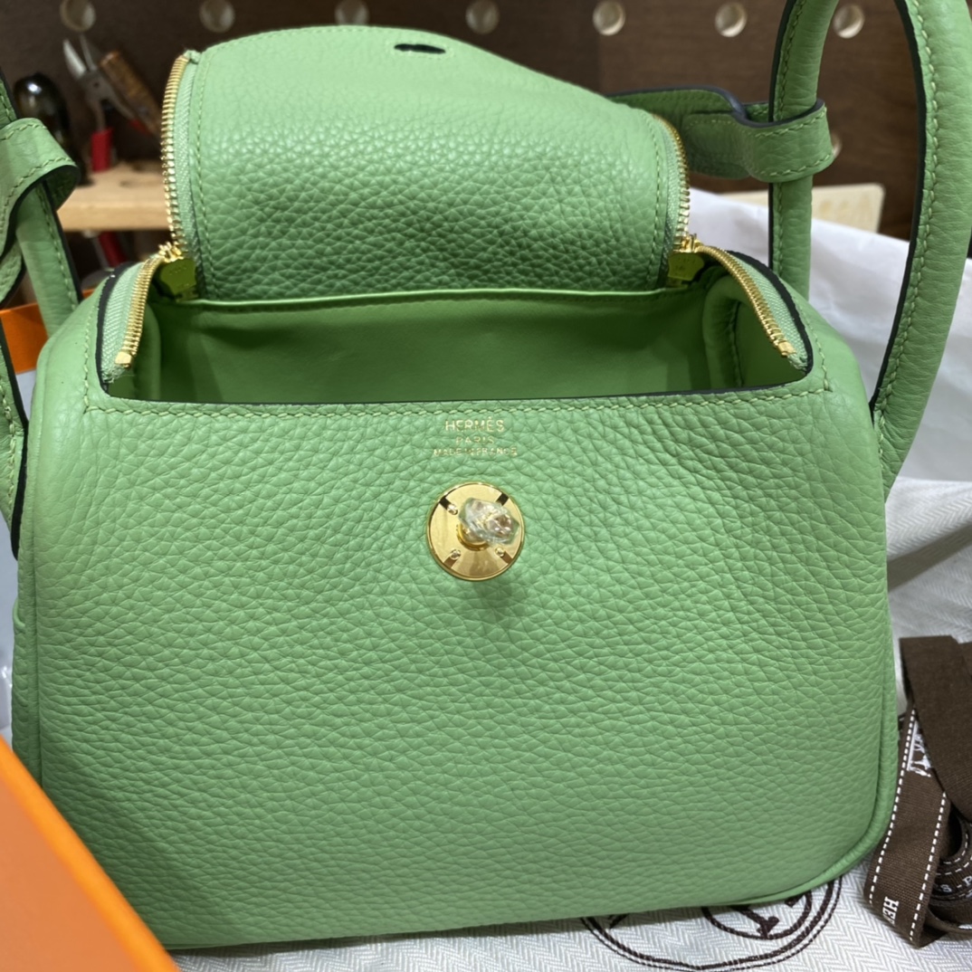 Hermès Lindy 19x12.5x9cm 5 Hermès Lindy 19x12.5x9cm - Image 5