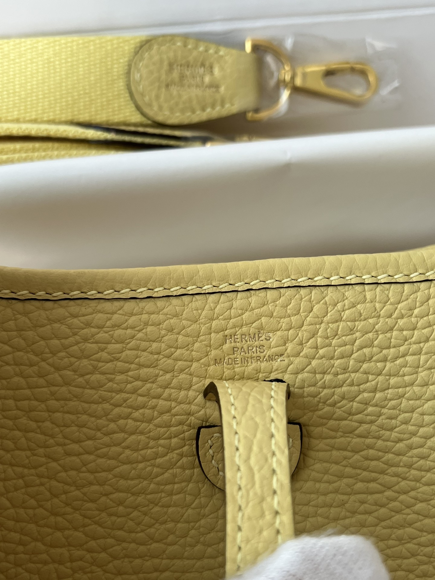 Hermès Mini Evelyne leather crossbody 17cm TC 3 Hermès Mini Evelyne leather crossbody 17cm TC - Image 3