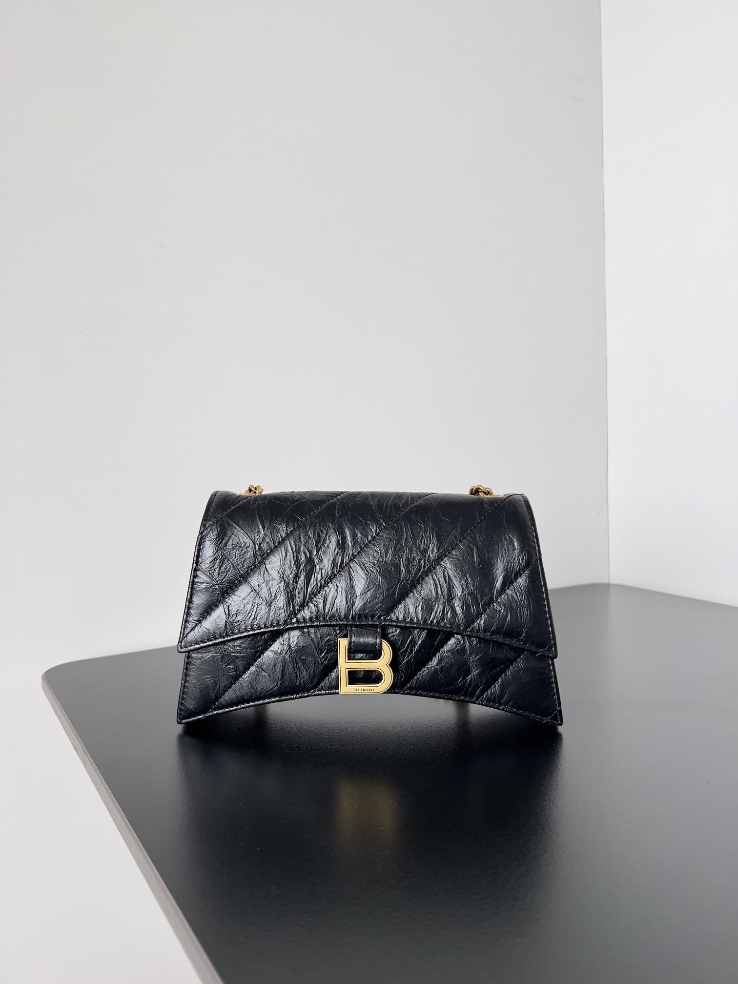 Balenciagα Crush Chain Bag 21.8*9.9*4.8cm