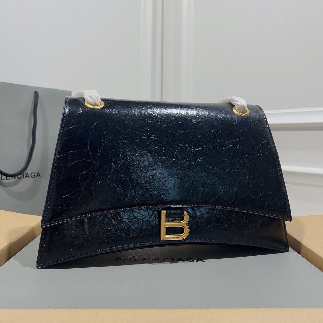 Balenciagα Crush Chain Bag Length 31 x height 20 x width 12cm