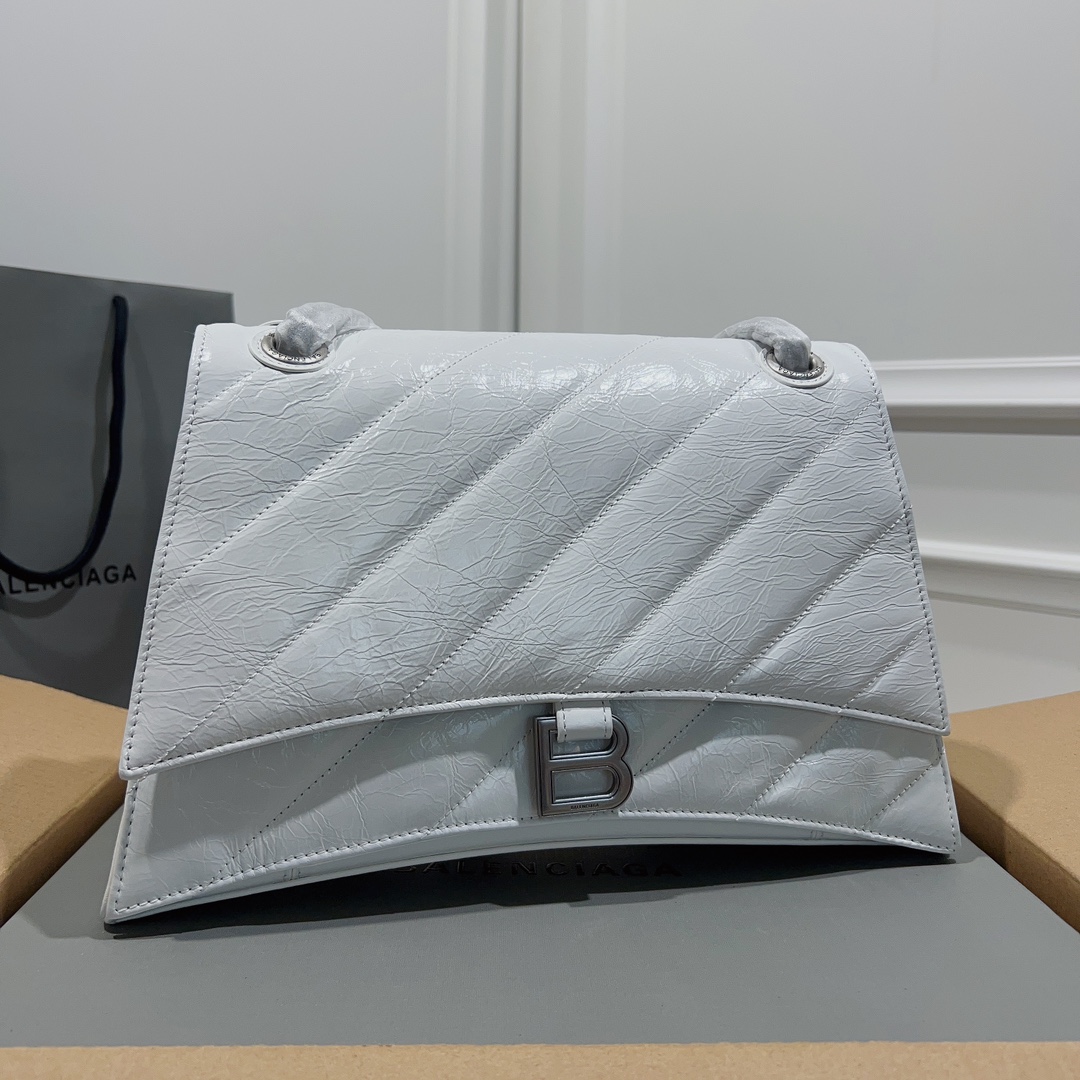 Balenciagα Crush Chain Bag Length 31 x height 20 x width 12cm