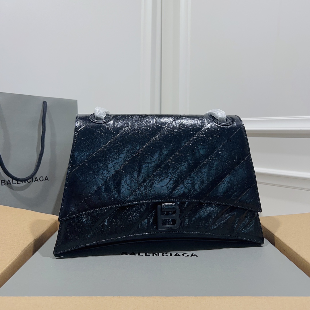 Balenciagα Crush Chain Bag Length 31 x height 20 x width 12cm