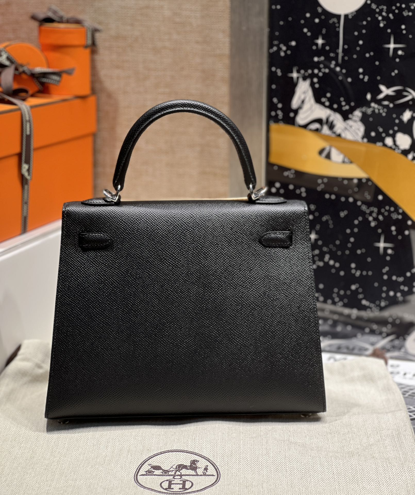 Hermès Birkin 25/Togo leather High-quality handmade ck89 8 Hermès Birkin 25/Togo leather High-quality handmade ck89 - Image 8