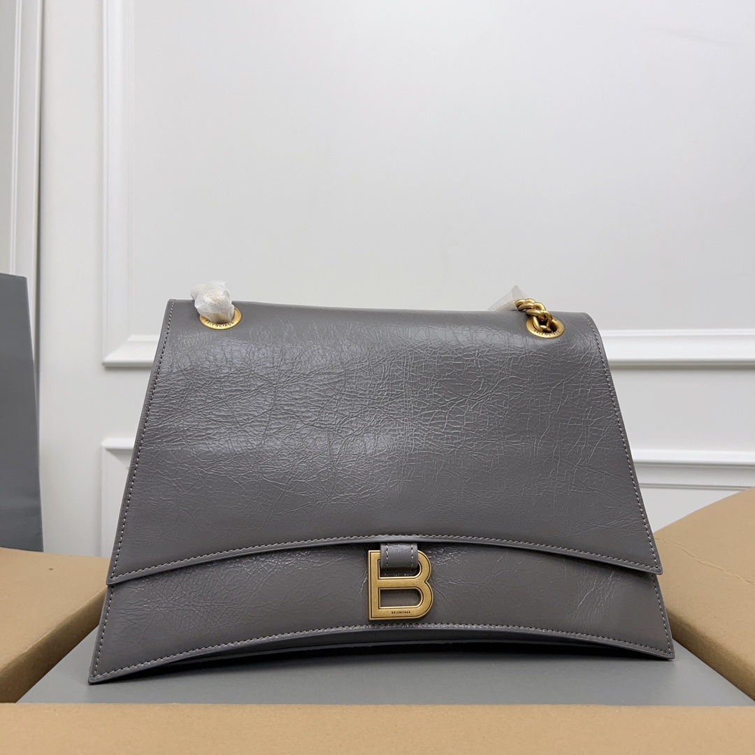 Balenciagα Crush Chain Bag Length 31 x height 20 x width 12cm