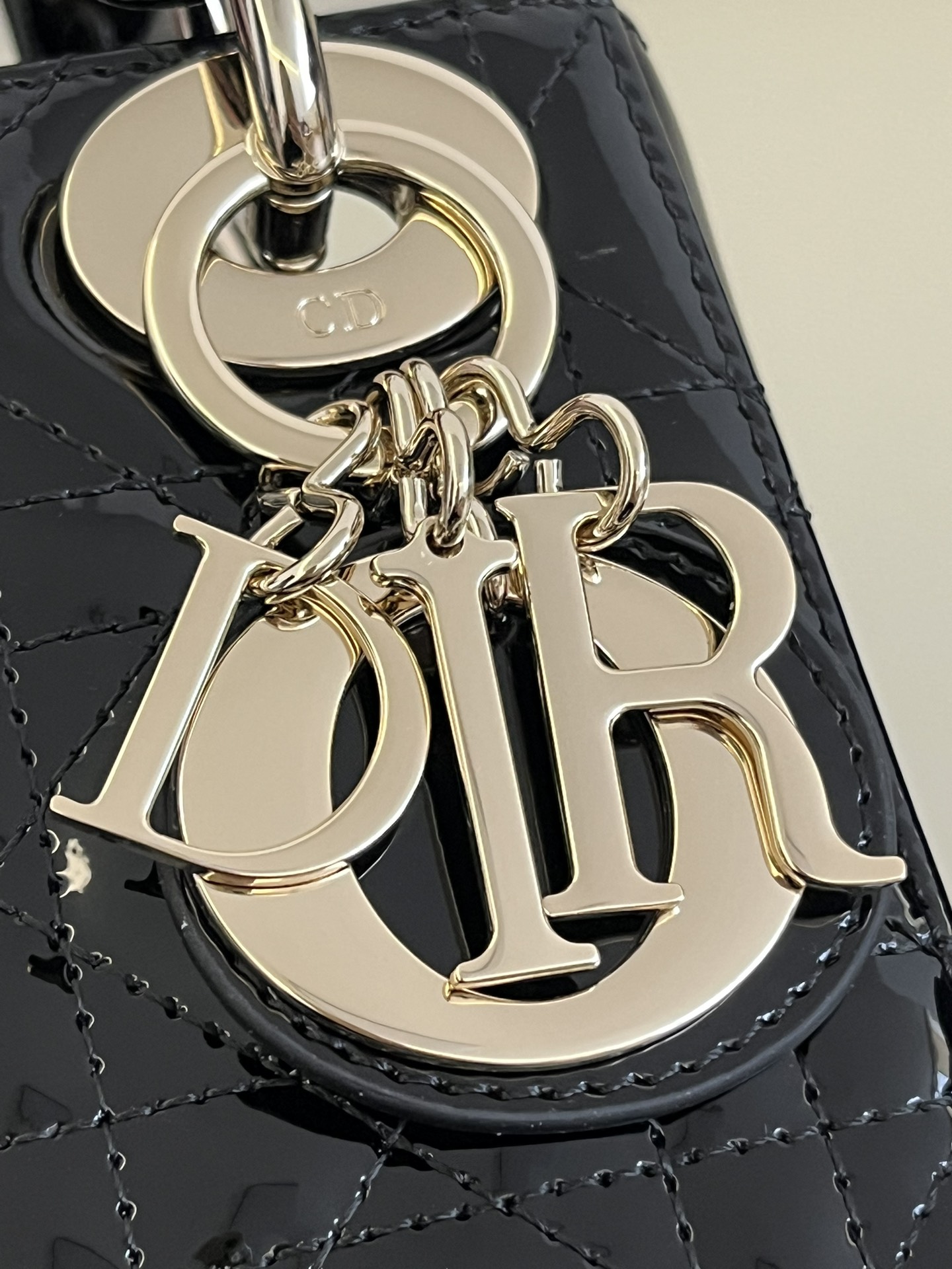 Lady Dior leather handbag 17*7*15cm 5 Lady Dior leather handbag 17*7*15cm - Image 5