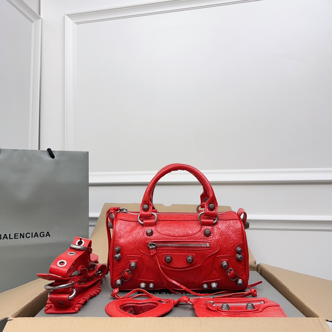 Balenciaga Mini City Black Length 19.8 x height 14.0 x width 11.9 cm