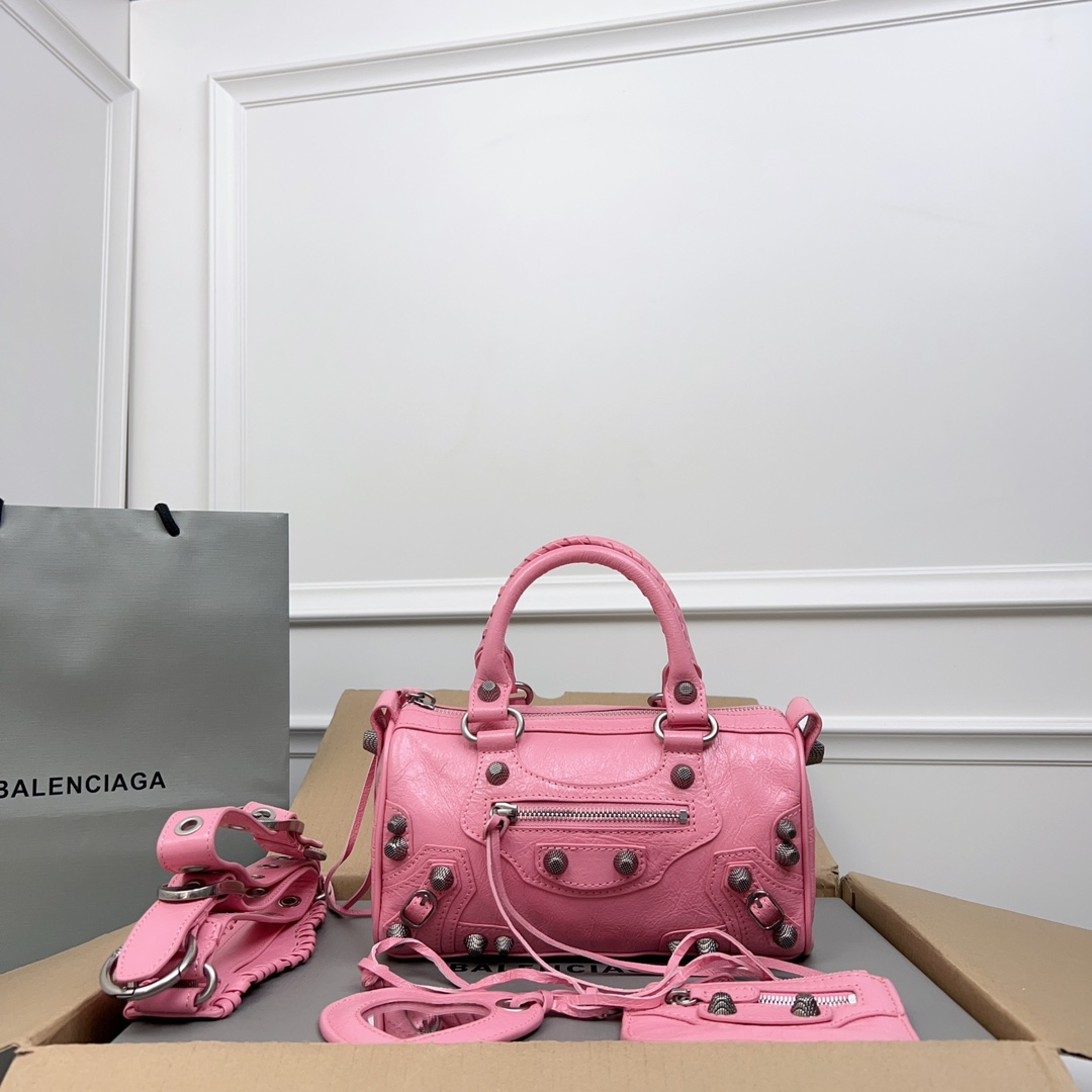 Balenciaga Mini City Black Length 19.8 x height 14.0 x width 11.9 cm