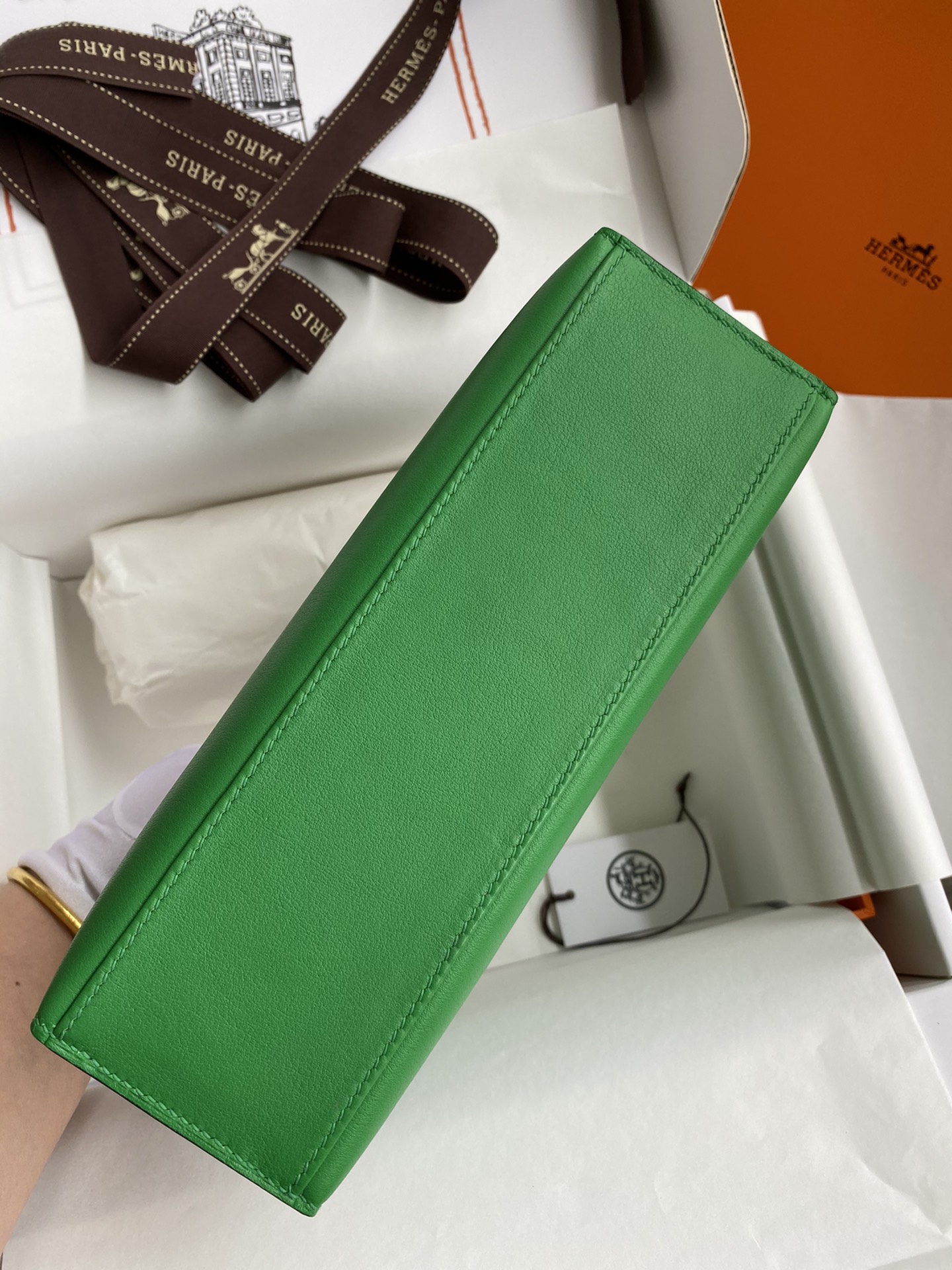 Hermès Swift Kelly Handbag 22cm 8 Hermès Swift Kelly Handbag 22cm - Image 8