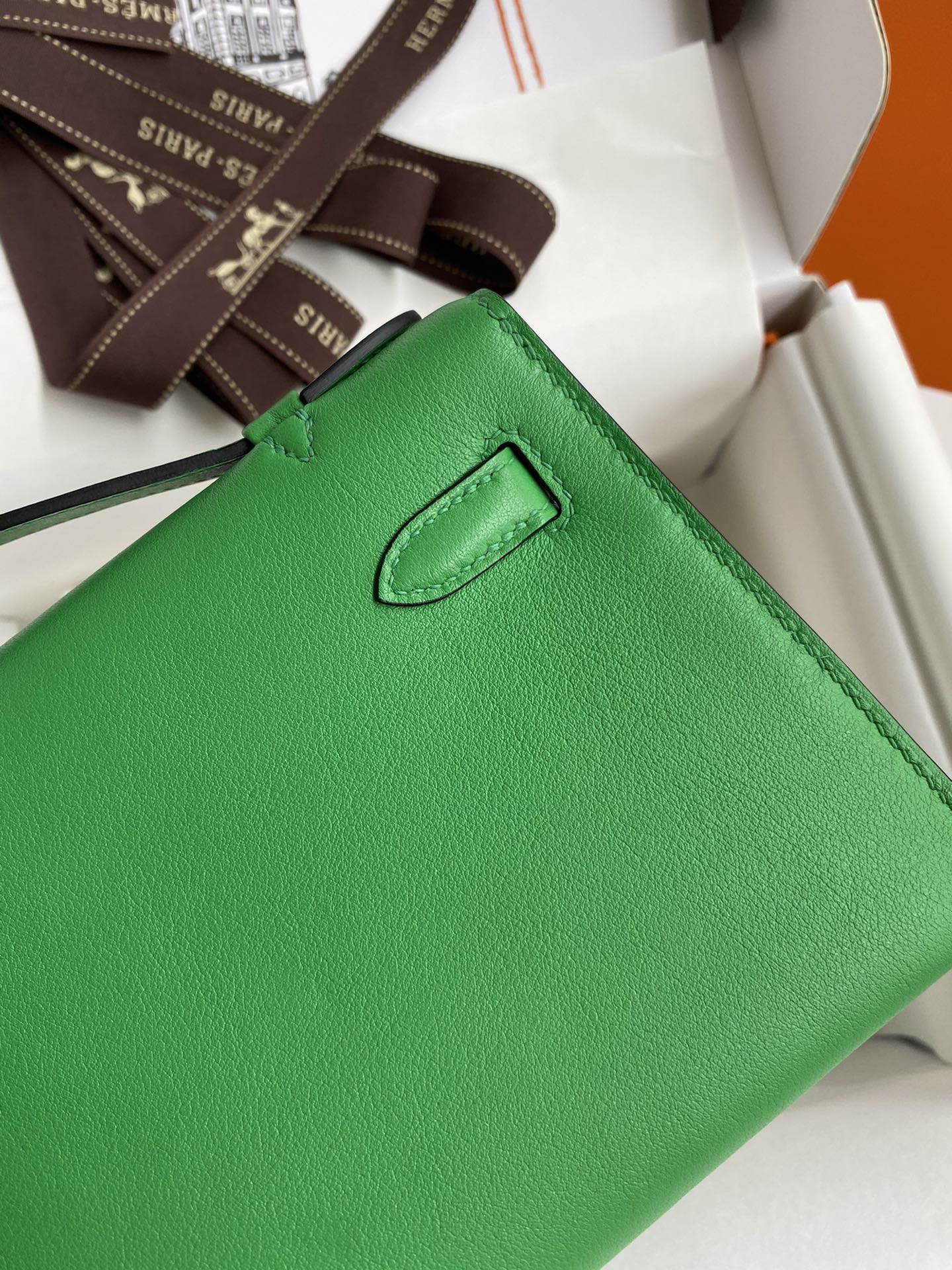 Hermès Swift Kelly Handbag 22cm 6 Hermès Swift Kelly Handbag 22cm - Image 6