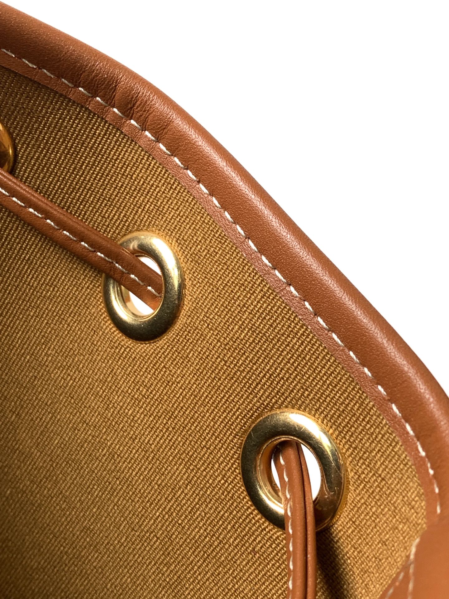 Celine CLARA BAG in TRIOMPHE CANVAS & CALFSKIN 2 Celine CLARA BAG in TRIOMPHE CANVAS & CALFSKIN - Image 2