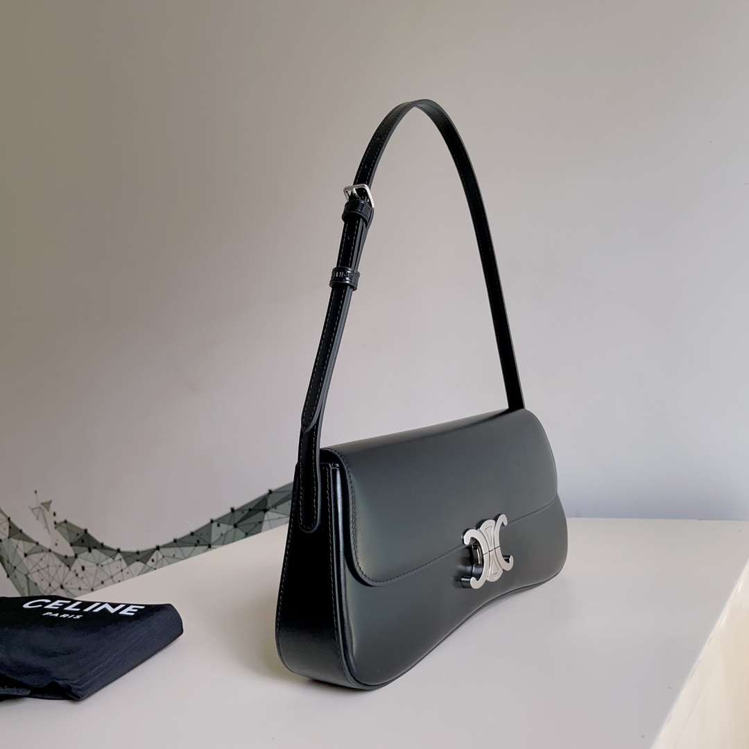 Celine LOLA BAG in shiny calfskin 28x12×5 8 Celine LOLA BAG in shiny calfskin 28x12×5 - Image 8