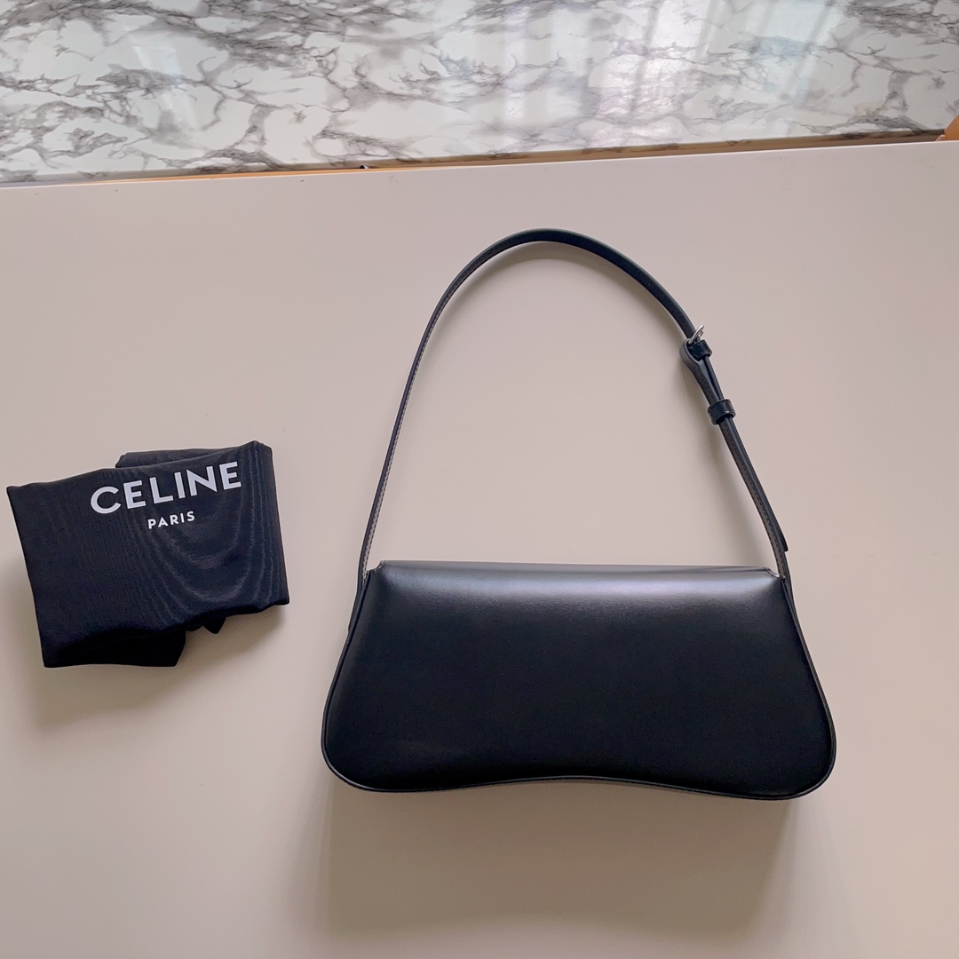 Celine LOLA BAG in shiny calfskin 28x12×5 9 Celine LOLA BAG in shiny calfskin 28x12×5 - Image 9