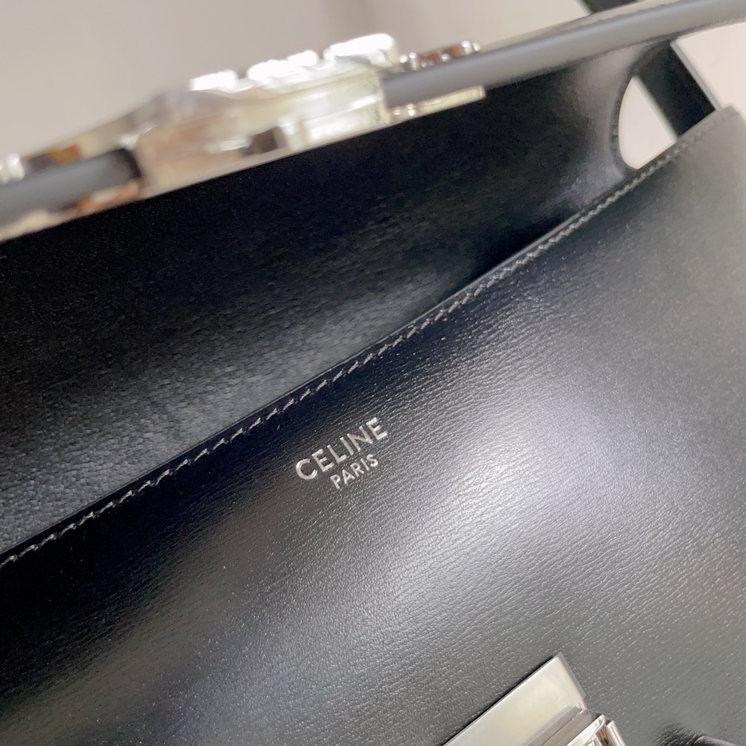 Celine LOLA BAG in shiny calfskin 28x12×5 3 Celine LOLA BAG in shiny calfskin 28x12×5 - Image 3