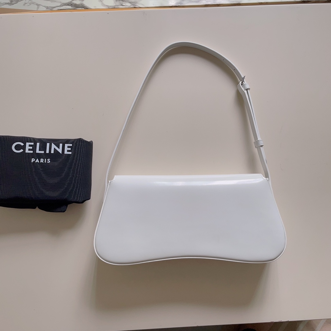 Celine LOLA BAG in shiny calfskin 28x12×5 8 Celine LOLA BAG in shiny calfskin 28x12×5 - Image 8