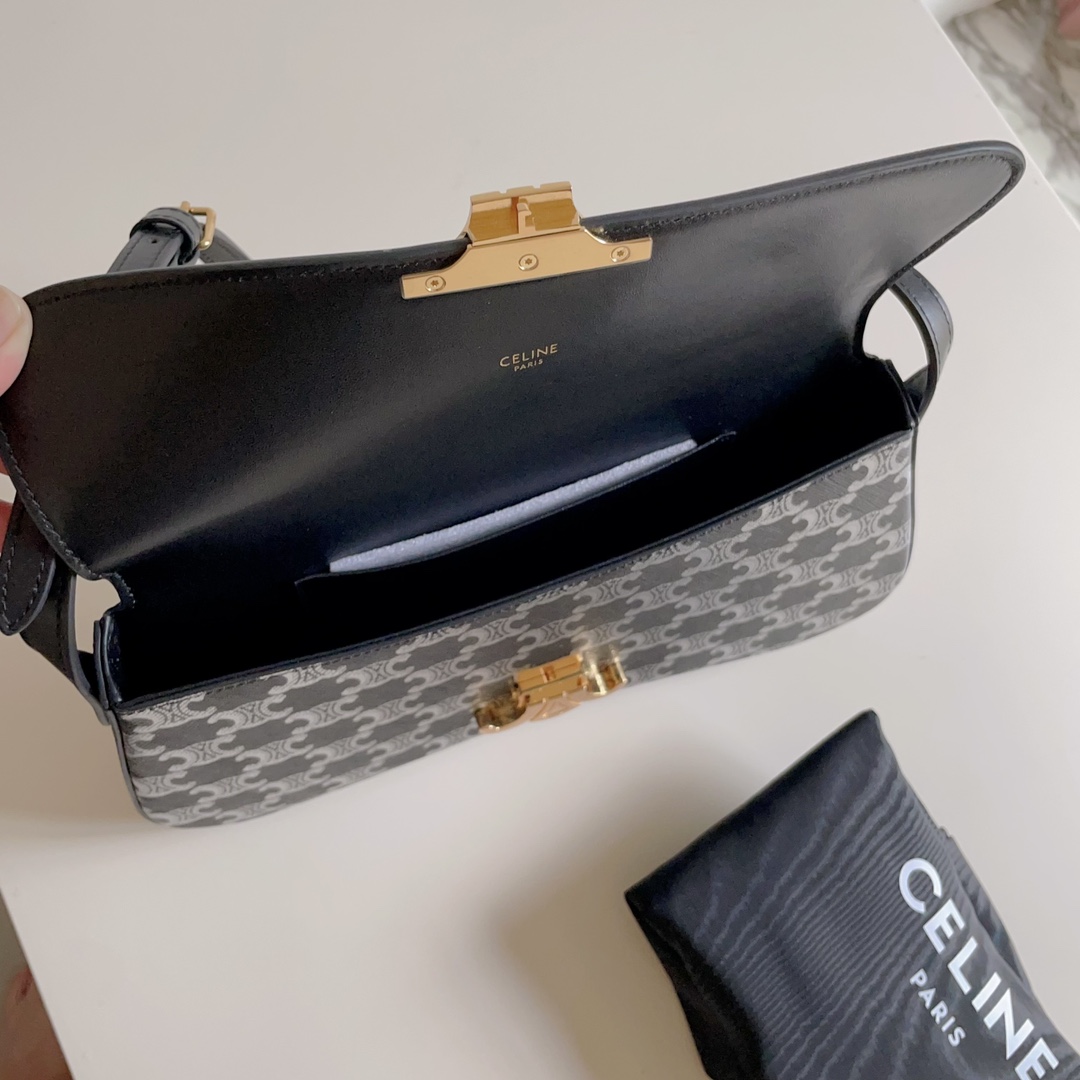 Celine LOLA BAG in shiny calfskin 28x12×5 4 Celine LOLA BAG in shiny calfskin 28x12×5 - Image 4