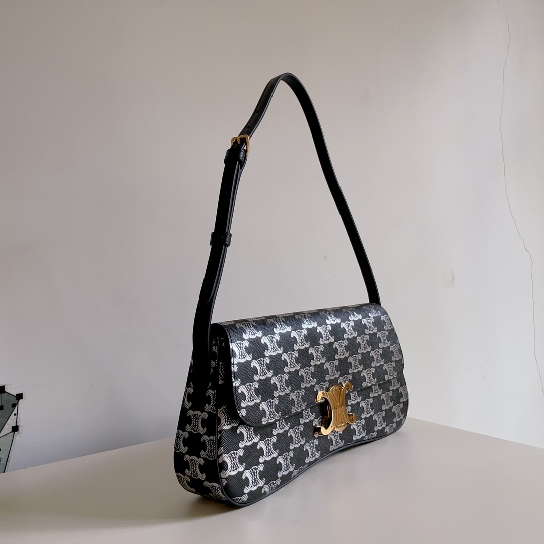 Celine LOLA BAG in shiny calfskin 28x12×5 8 Celine LOLA BAG in shiny calfskin 28x12×5 - Image 8