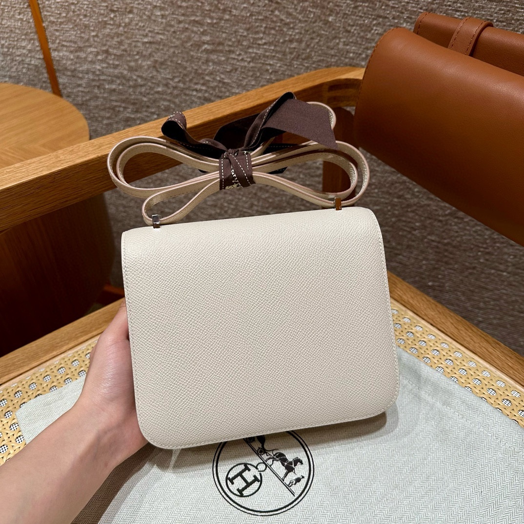 Hermès Constance leather handbag 19cm 4 Hermès Constance leather handbag 19cm - Image 4