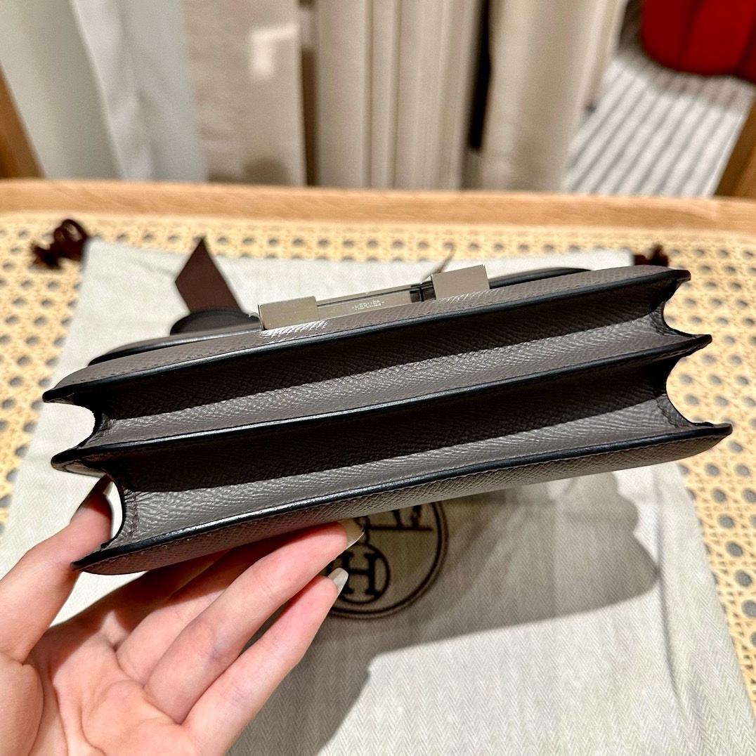 Hermès Constance leather handbag 19cm 5 Hermès Constance leather handbag 19cm - Image 5