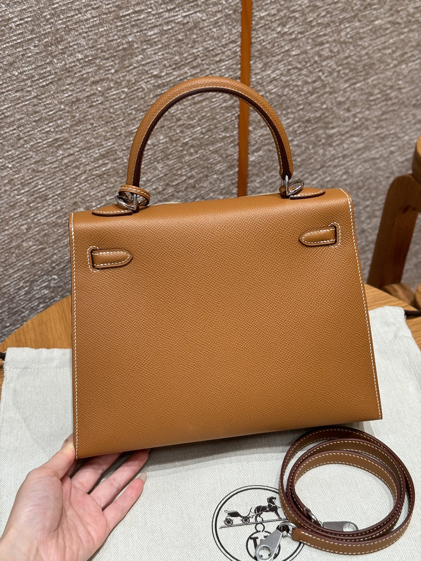 Hermès Kelly 25 leather 9 Hermès Kelly 25 leather - Image 9