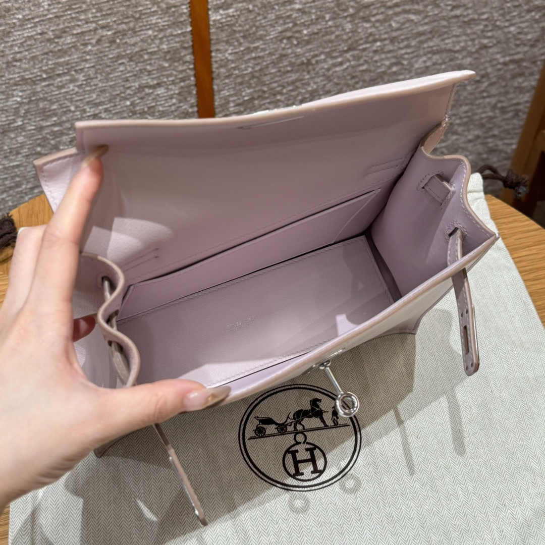 Hermès Kelly Mini leather handbag 3 Hermès Kelly Mini leather handbag - Image 3