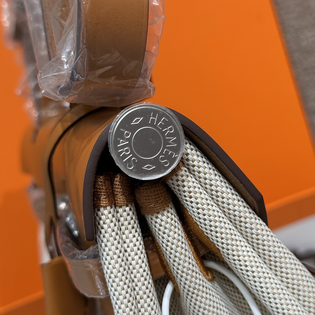 Hermès Herbag cloth handbag 31cm 5 Hermès Herbag cloth handbag 31cm - Image 5