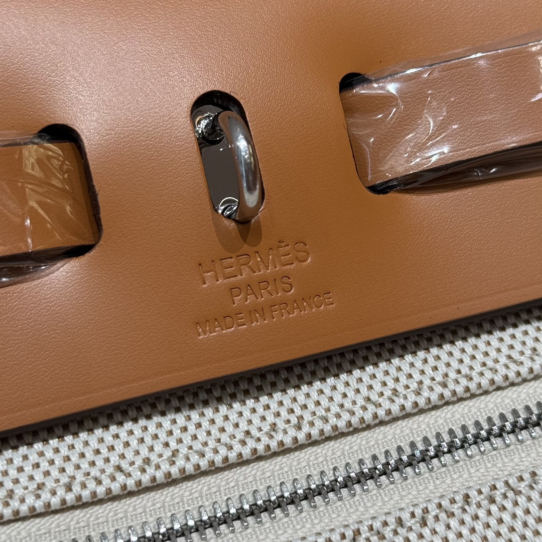 Hermès Herbag cloth handbag 31cm 4 Hermès Herbag cloth handbag 31cm - Image 4
