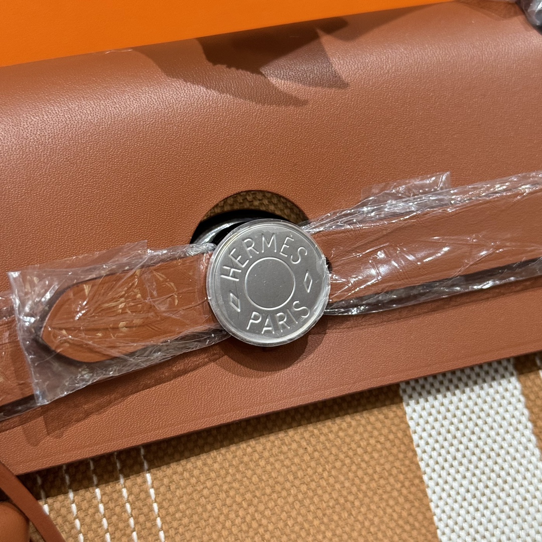Hermès Herbag cloth handbag 31cm 8 Hermès Herbag cloth handbag 31cm - Image 8