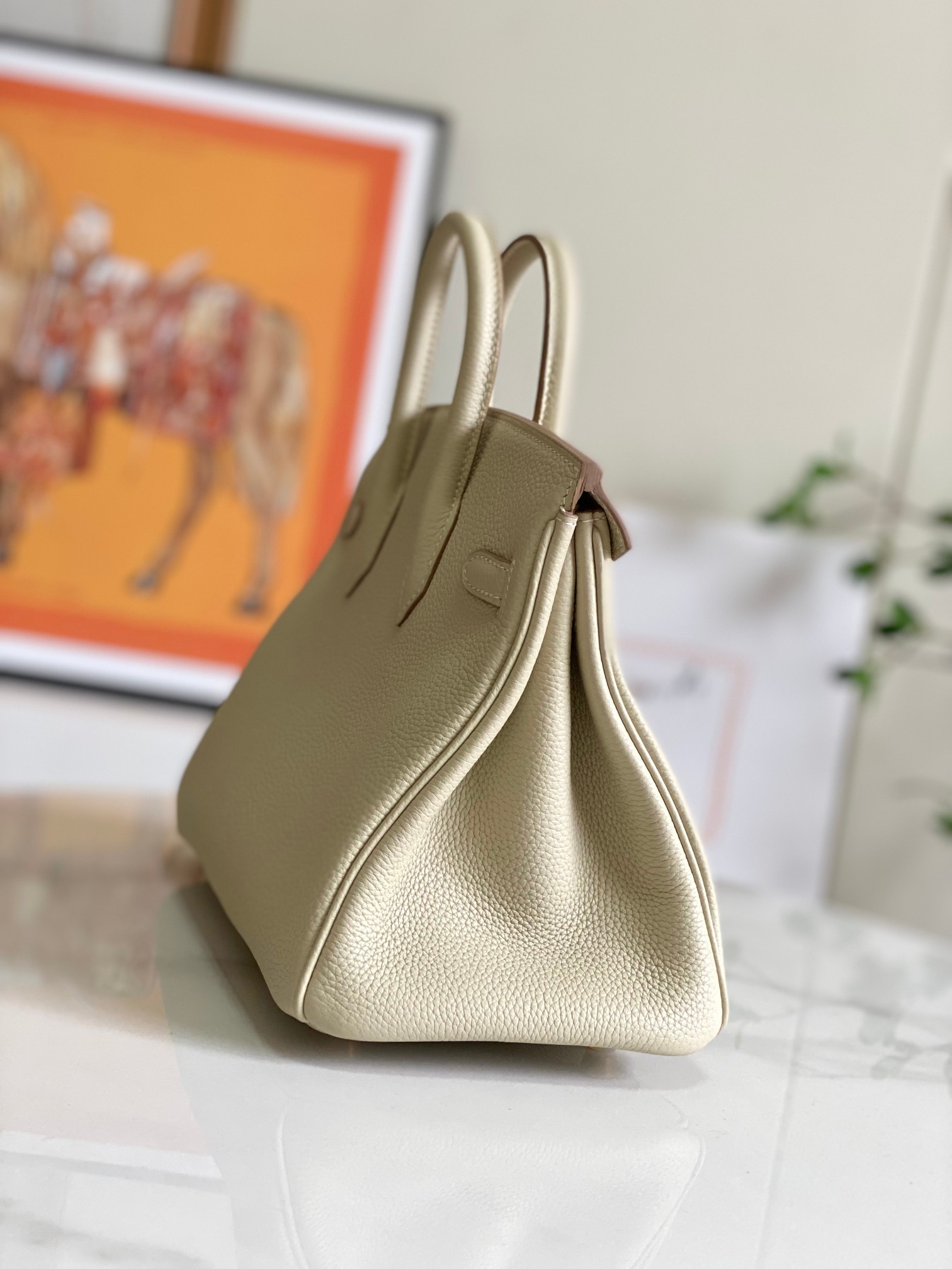 Hermès Birkin 25 leather TOGO 8 Hermès Birkin 25 leather TOGO - Image 8