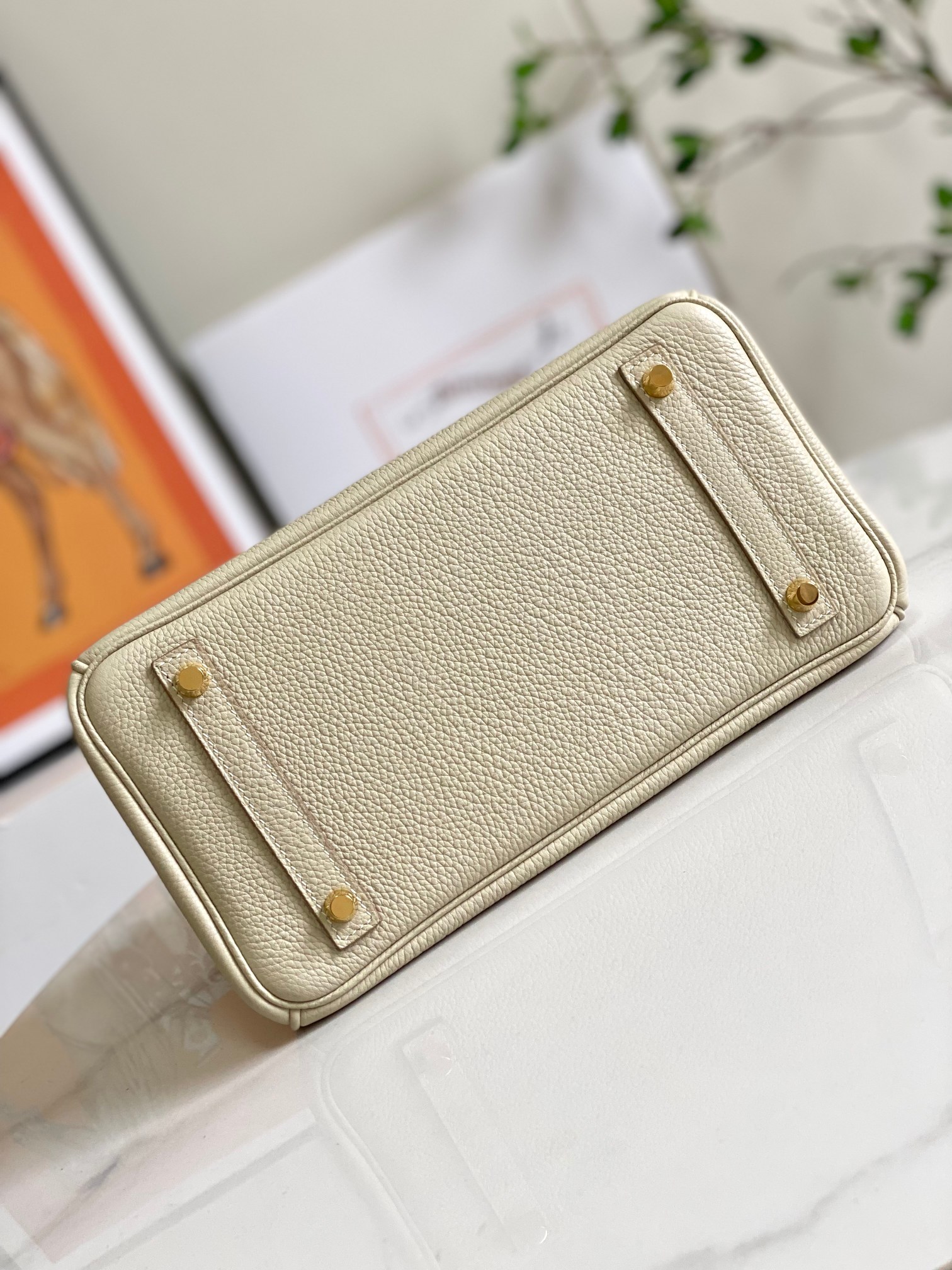 Hermès Birkin 25 leather TOGO 6 Hermès Birkin 25 leather TOGO - Image 6