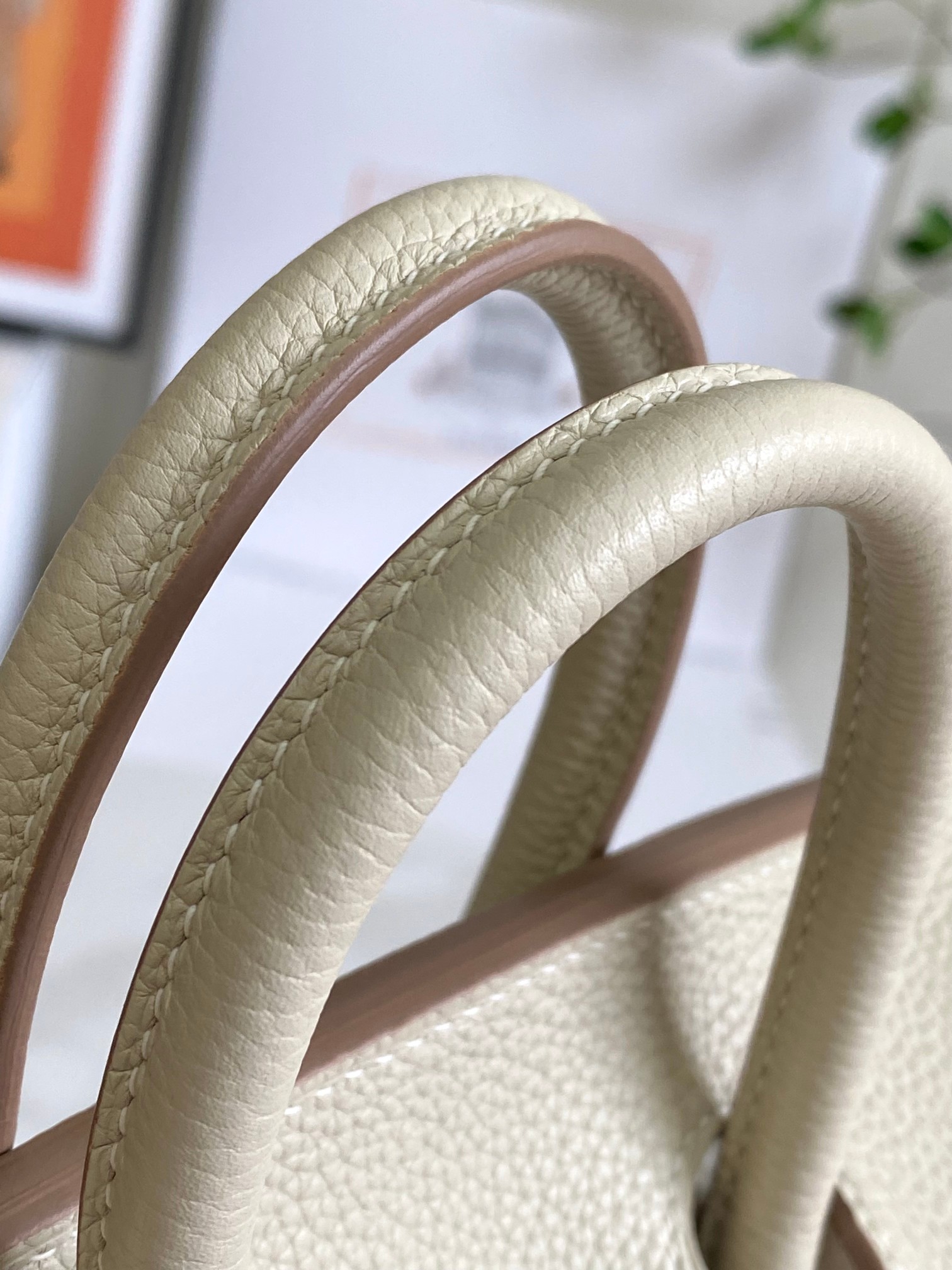 Hermès Birkin 25 leather TOGO 4 Hermès Birkin 25 leather TOGO - Image 4