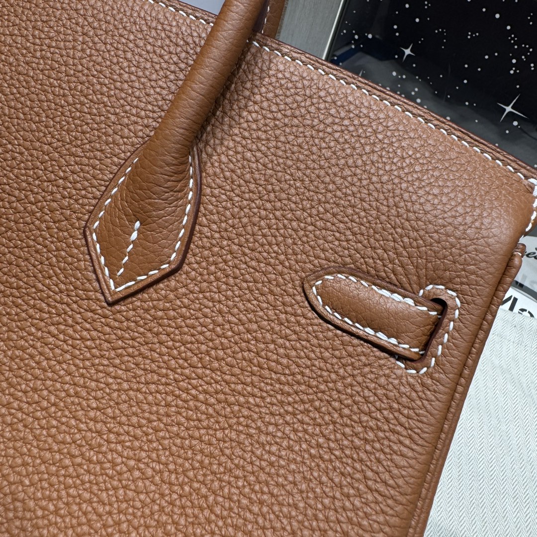 Hermès Birkin 25/Togo leather High-quality handmade 8 Hermès Birkin 25/Togo leather High-quality handmade - Image 8