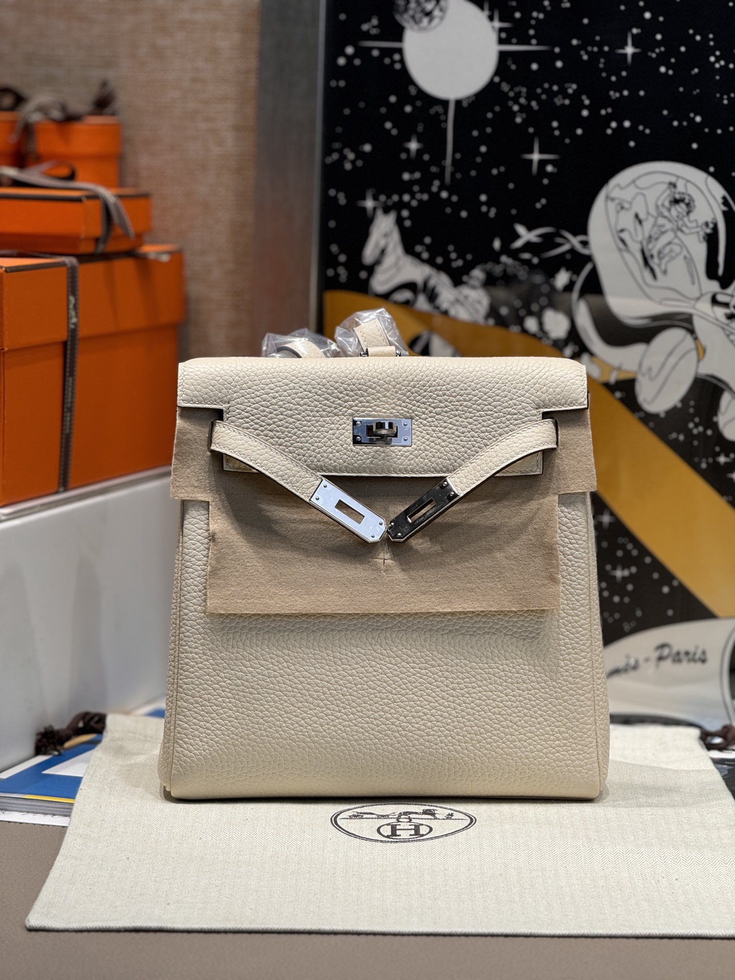 Hermès Kellyado leather backpack 20cm 6 Hermès Kellyado leather backpack 20cm - Image 6