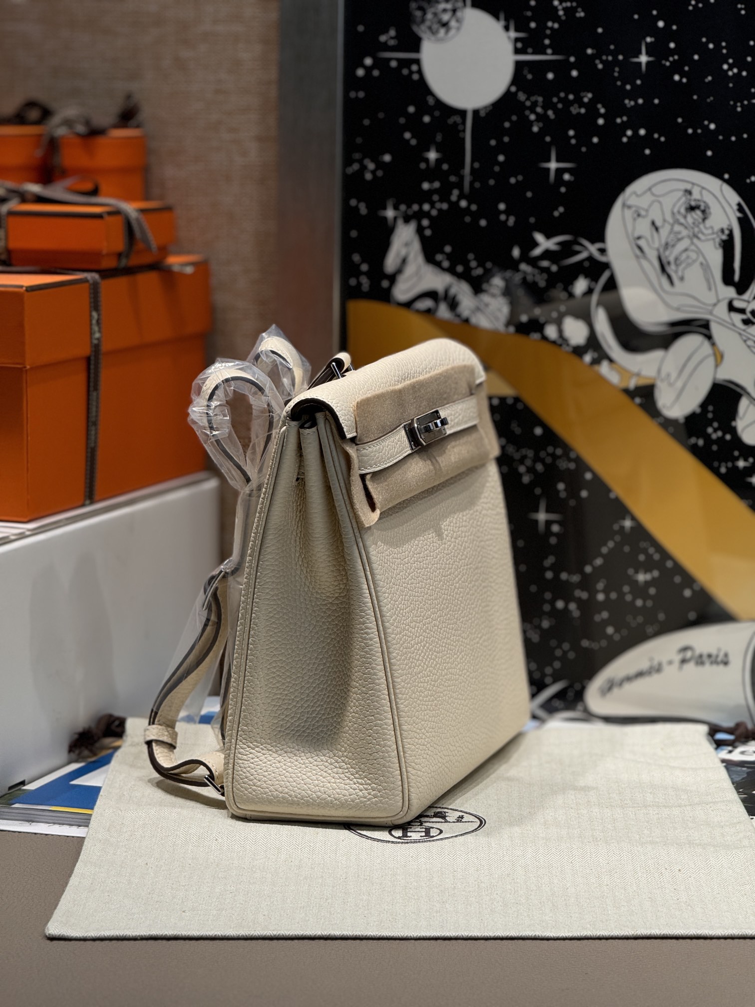 Hermès Kellyado leather backpack 20cm 8 Hermès Kellyado leather backpack 20cm - Image 8