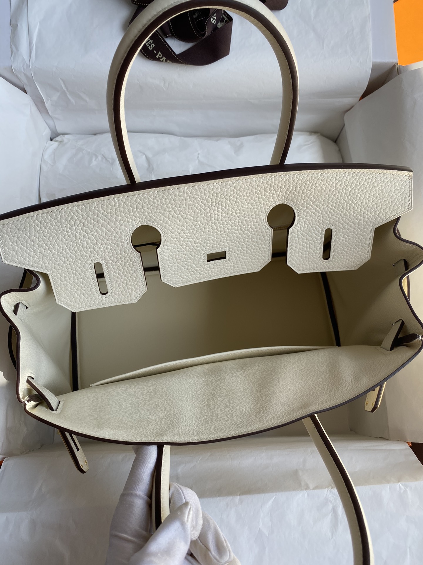 Hermès Birkin 30 leather handbag Togo 30cm 5 Hermès Birkin 30 leather handbag Togo 30cm - Image 5