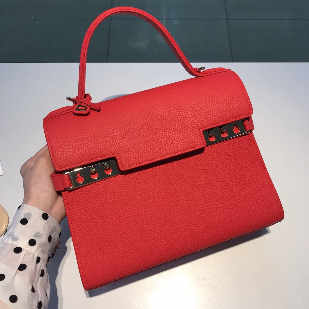 Delvaux empete MM swift calf leather Belgian 🇧🇪 Royal brand With matching shoulder strap, mirror and small pendant. Sheepskin lining Size: 28*10.5*21.5 9 Delvaux empete MM swift calf leather Belgian 🇧🇪 Royal brand With matching shoulder strap, mirror and small pendant. Sheepskin lining Size: 28*10.5*21.5 - Image 9