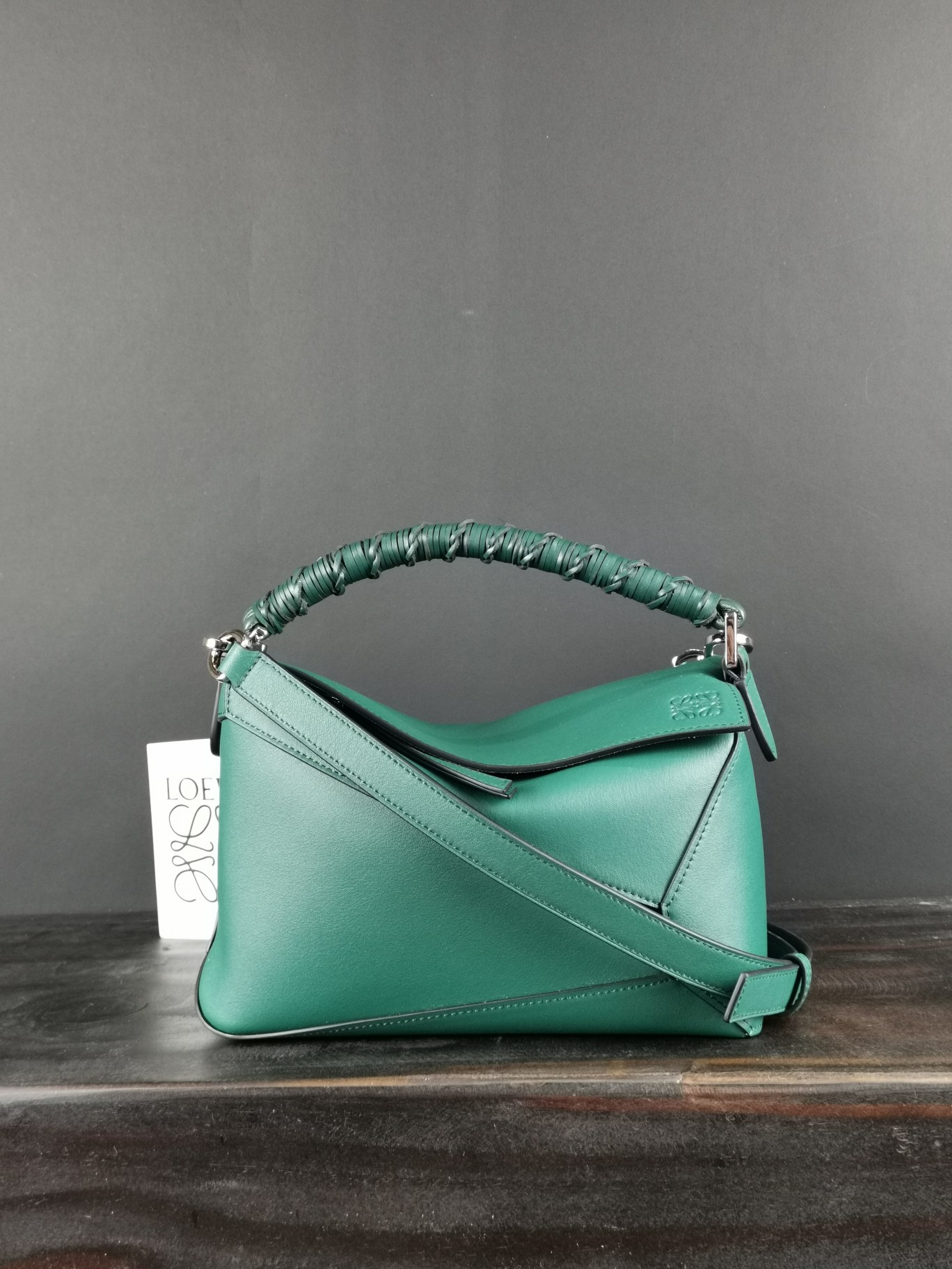 LOEWE Ace by Jonathan Anderson 👑 Puzzle Edge Weaving 3001A Size: 24-10.5-16cm