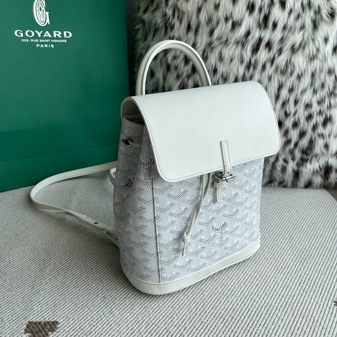 Goyard Alpin mini bag 👏Handcrafted new second generation! With the traditional craftsmanship of Goyard, the details are full of ingenuity Size: Length 8.5 Width 18.5 Height 21.5cm 8 Goyard Alpin mini bag 👏Handcrafted new second generation! With the traditional craftsmanship of Goyard, the details are full of ingenuity Size: Length 8.5 Width 18.5 Height 21.5cm - Image 8