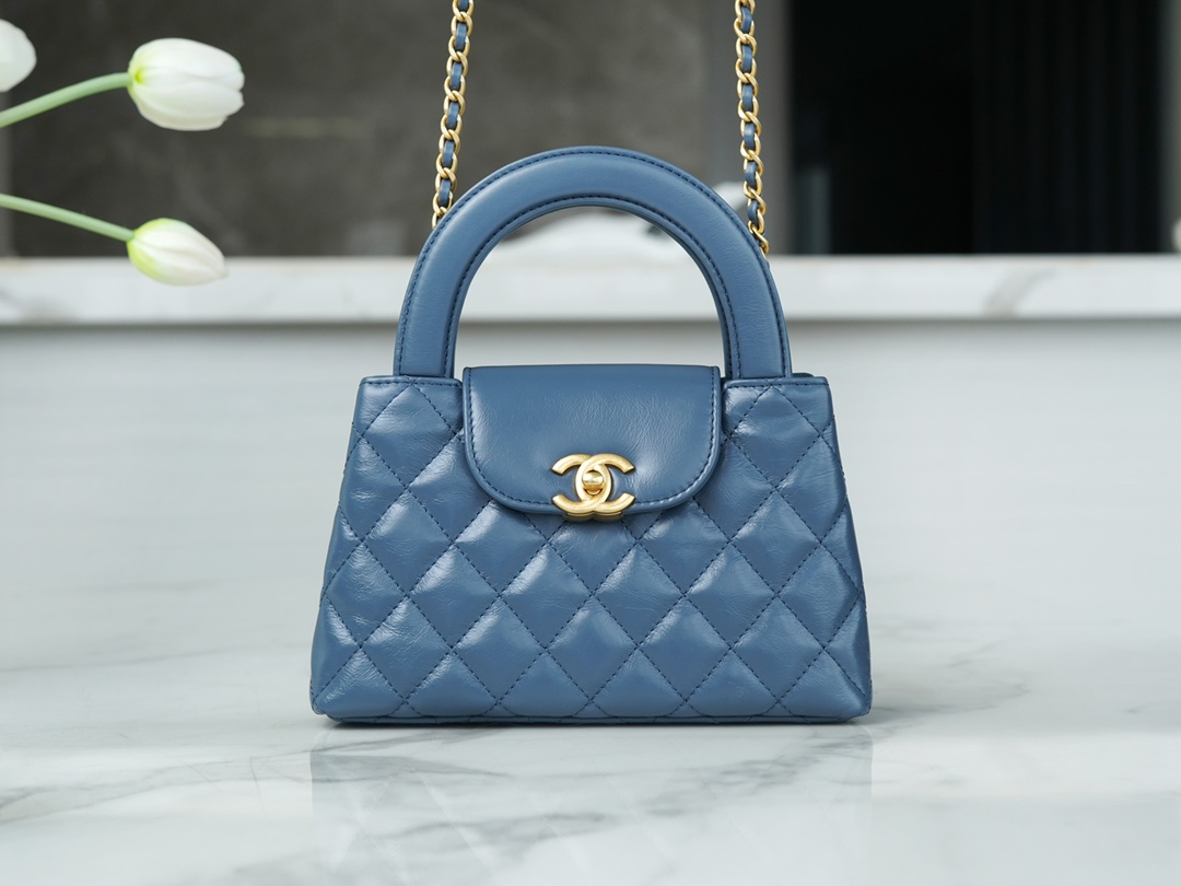 CHANEL Kelly Bag Light Blue Large Fashion is a cycle
