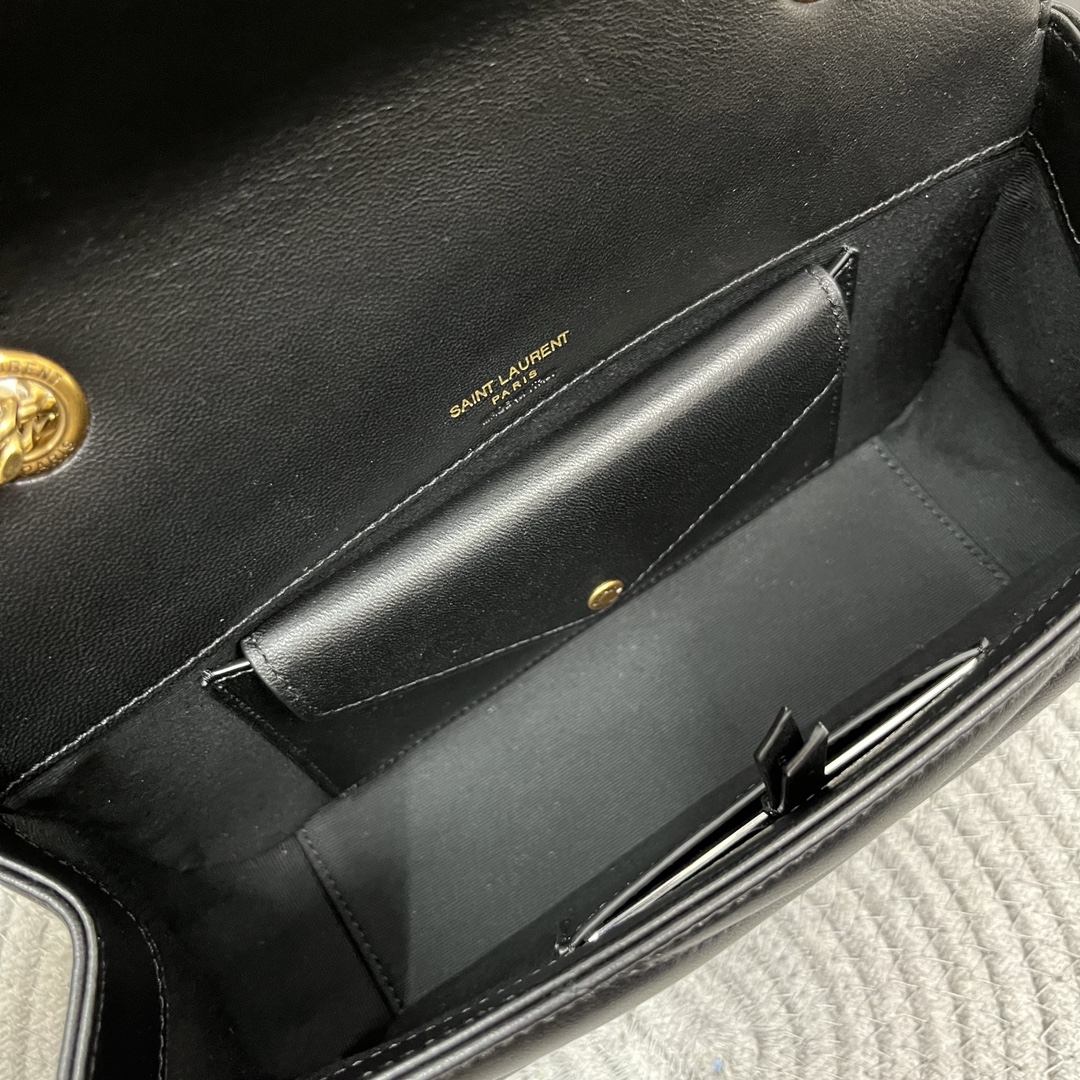 SAINT LAURENT 25 Early Spring New LouLou Small The sheepskin feels soft, and the new version of sheepskin is very shiny Size: 24x14x7cm 4 SAINT LAURENT 25 Early Spring New LouLou Small The sheepskin feels soft, and the new version of sheepskin is very shiny Size: 24x14x7cm - Image 4