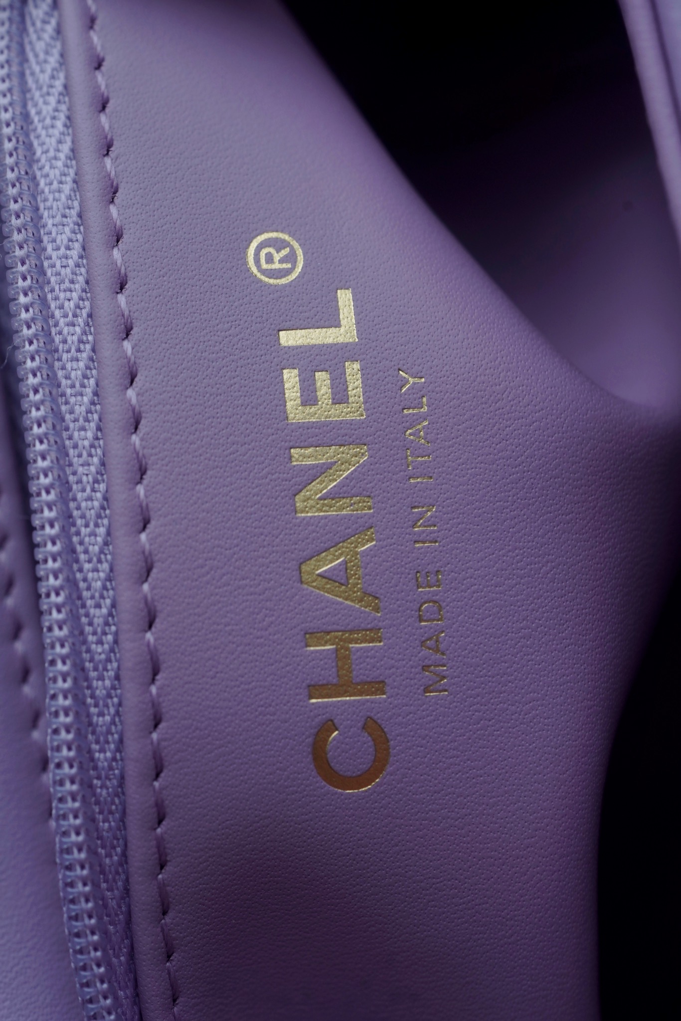 CHANEL Kelly handle bag large size taro purple 💜 The cutting department originally flows into the first-grade oil wax textured calfskin 11 CHANEL Kelly handle bag large size taro purple 💜 The cutting department originally flows into the first-grade oil wax textured calfskin - Image 11