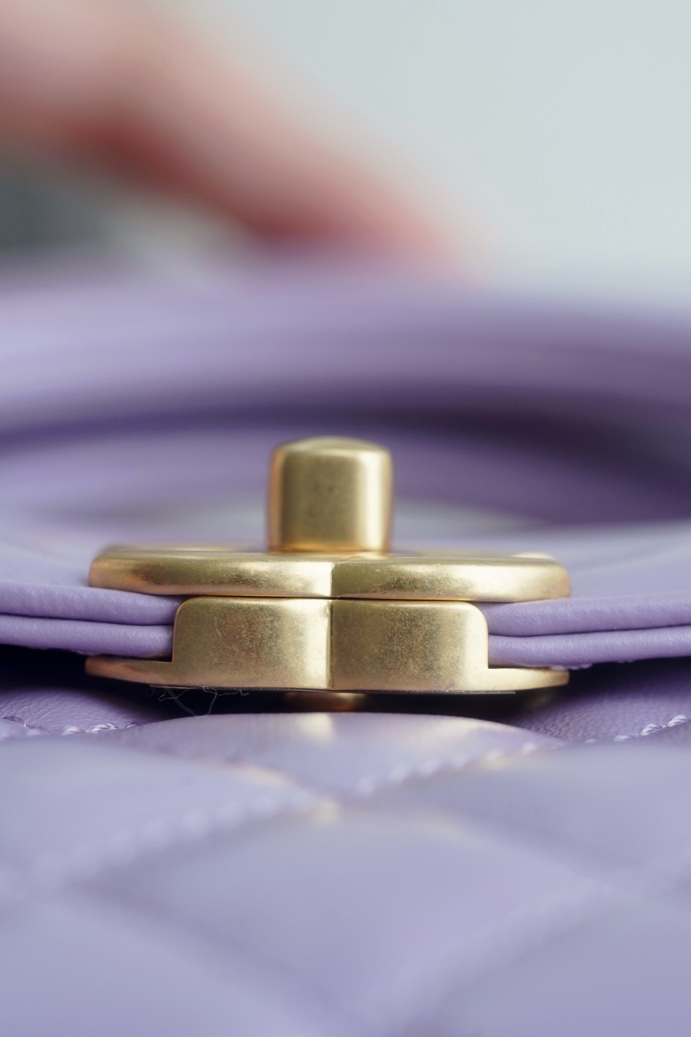 CHANEL Kelly handle bag large size taro purple 💜 The cutting department originally flows into the first-grade oil wax textured calfskin 7 CHANEL Kelly handle bag large size taro purple 💜 The cutting department originally flows into the first-grade oil wax textured calfskin - Image 7