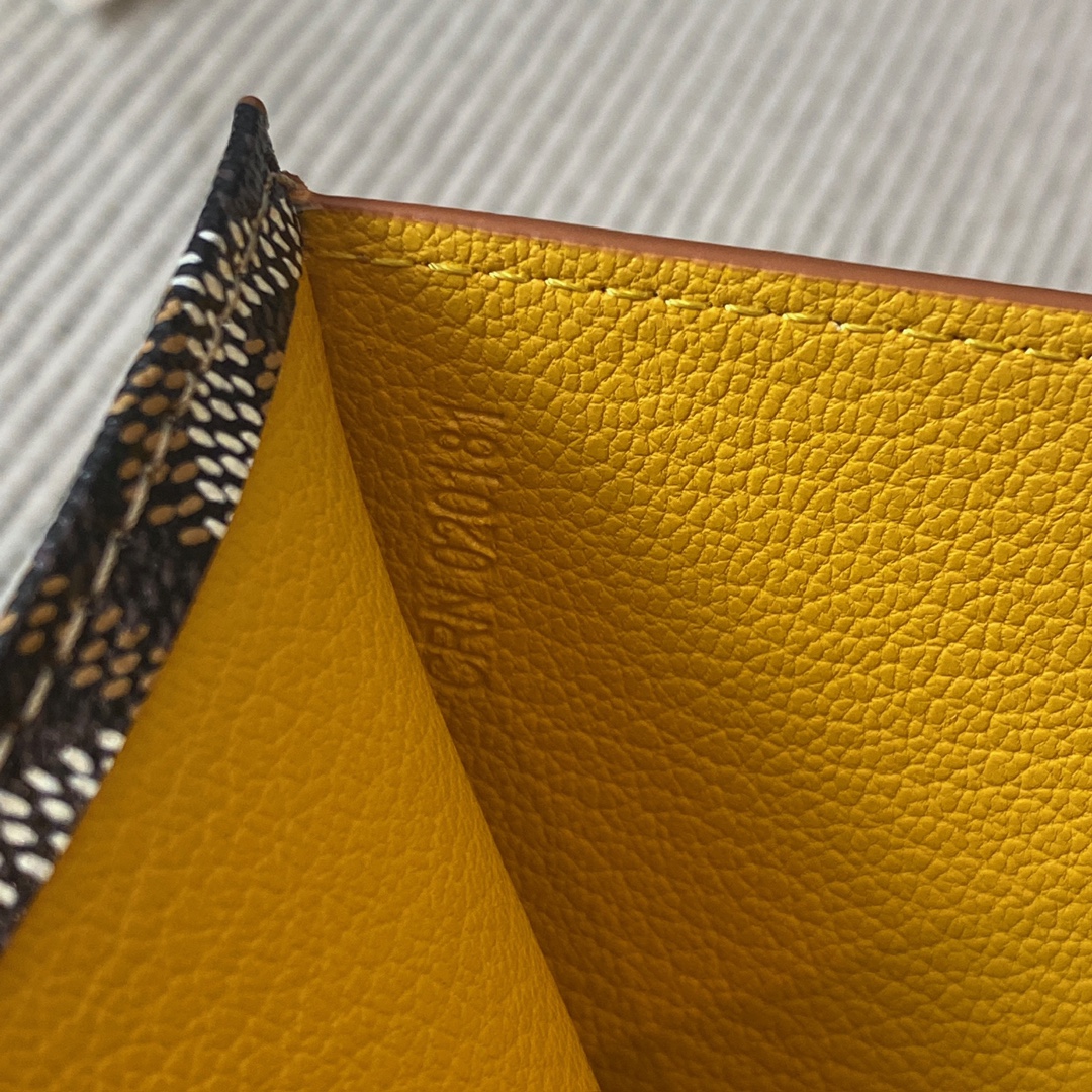 Goyard men's wallet new folding long wallet passport ticket holder 19cm 3 Goyard men's wallet new folding long wallet passport ticket holder 19cm - Image 3