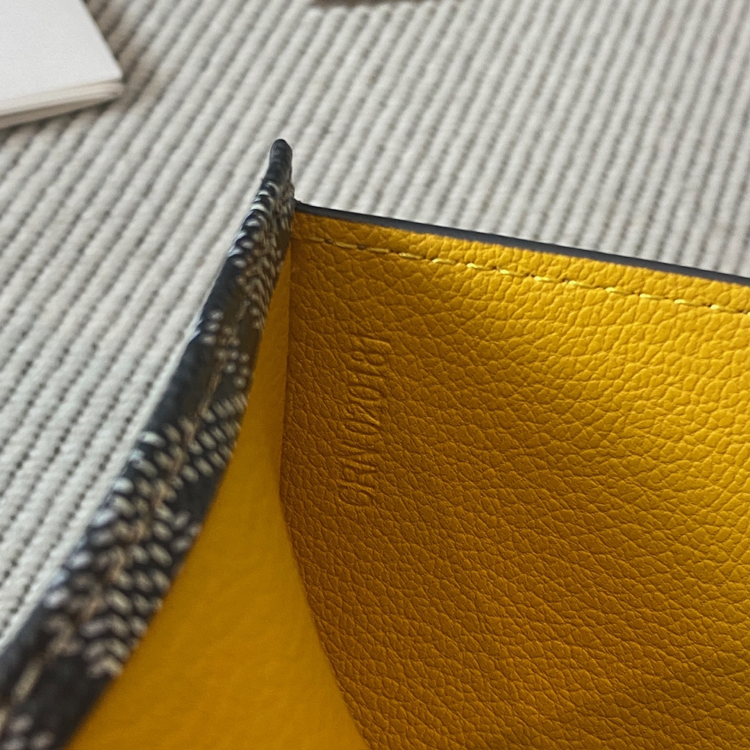 Goyard men's wallet new folding long wallet passport ticket holder 19cm 3 Goyard men's wallet new folding long wallet passport ticket holder 19cm - Image 3
